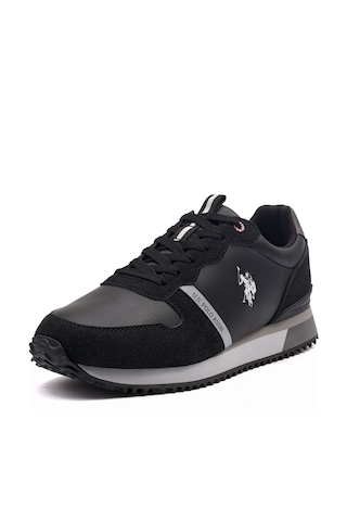 U.s.polo Assn. U.s.polo Assn. 5w Traden Glb 5pr Erkek Spor Ayakkabı Sıyah 40-45 Siyah