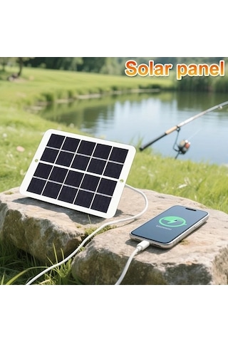 Besthome1 Dream011 Solar Model C 30x25 1cm Usb Güneş Paneli Taşınabilir Şarj Cihazı Telefon İçin Açık Hava Kamp