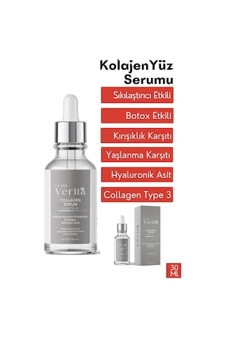 La Mia Verita Cilt Beyazlatıcı Krem 50 ML + Kolajen Serum 30 ML + Ton Eşitleyici Pembe Güneş Kremi SPF50+ 50 ML