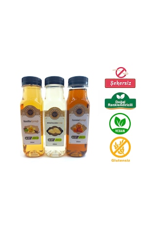 ESPERADO - 3 LÜ  ŞURUP SETİ  BEYAZ ÇİKOLATA * KARAMEL * VANİ