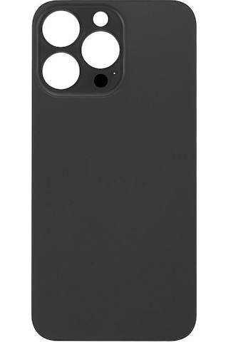 Apple Uyumlu iPhone 13 Pro Arka Pil Batarya Kapağı - Lens Hariç Siyah