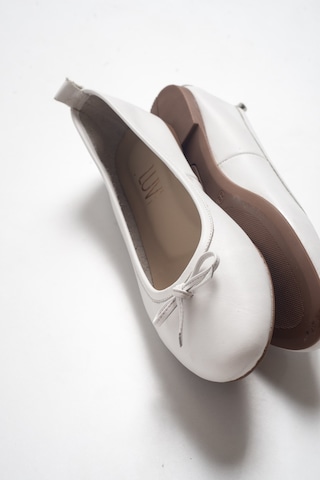 Luvishoes Cilt Kadın Babet Ayakkabı 01 Beyaz