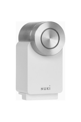 Nuki Smart Lock Pro 4. Nesil Beyaz Akıllı Kapı Kilidi Güvenlik Cihazları