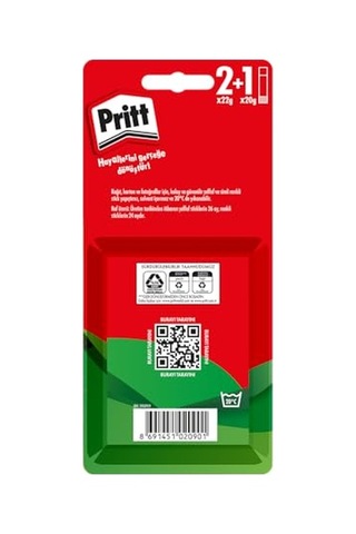 Stick Yapıştırıcı 2x22g + 20g Neon Sarı Genel