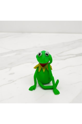 Kurbağa Kermit Figürü 3d