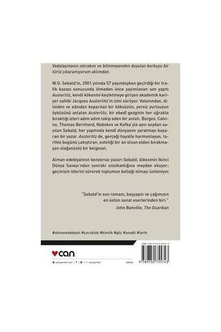 Austerlitz - Can Yayınları