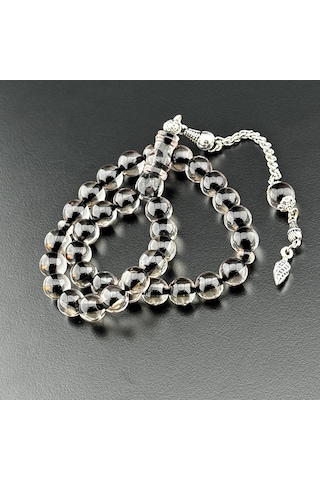 Şeffaf Renk Ateş Kehribar Tesbih Hcz-model Gkrew Şeffaf