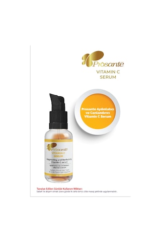 Prosante Aydınlatıcı Ve Canlandırıcı Vitamin C Serum 30 ML