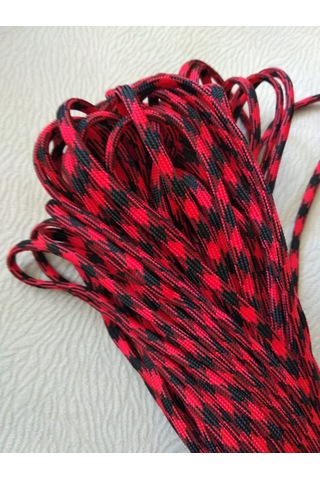 Paracord 550 Tipııı 4Mm 7 Çekirdek Paraşüt Ipi 5 Metre Çok Renkli