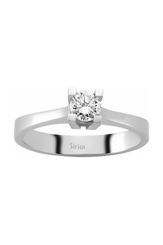 Sirius G Renk 0,32 Karat Pırlanta Tektaş Yüzük 0815R0108