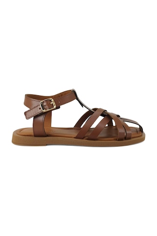 Beety 226 525 25ys Kadın Günlük Sandalet Taba