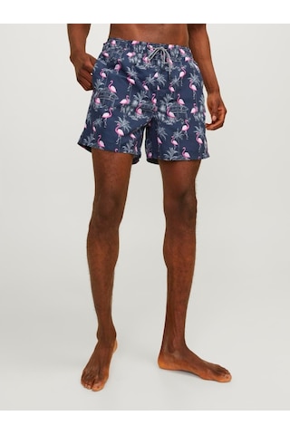 Jack & Jones Jack&jones Fiji Aop Erkek Lacivert Mayoşort & Mayo 12253230-NVY Lacivert