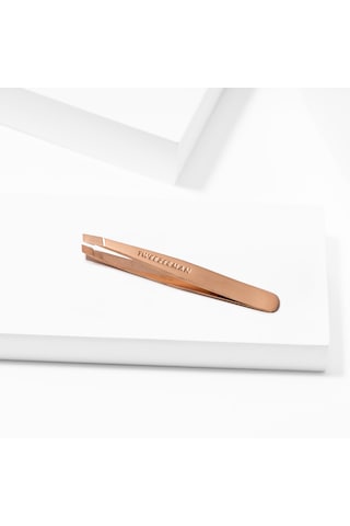 Tweezerman Mini Slant Tweezer Rose Gold Altın Pembe Cımbız