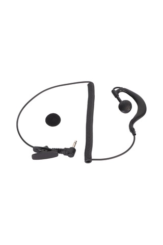 1 Pinli Siyah Kulak Askılı Telsiz Kulaklığı Huiliang