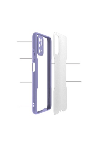 Xiaomi Poco M3 Pro Kilif Kamera Korumali Arkasi Seffaf Silikon 539082455