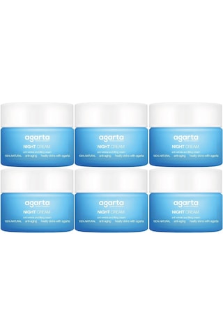 Agarta Doğal Yaşlanma Karşıtı Anti-age Gece Kremi Su Bazlı 50ml 32421140