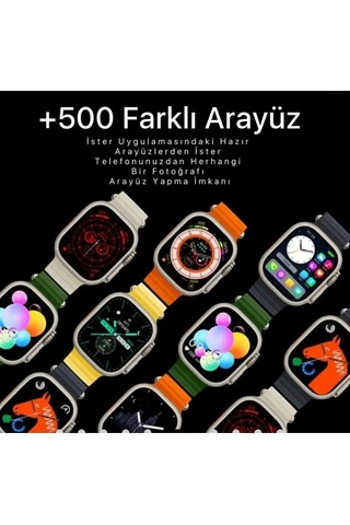 Wearfitpro Watch 8 Ultra Akıllı Saat 49mm Android Ve İos Uyumlu Arama Yapma Vidalı Kordon Kilitleme Bluetooth