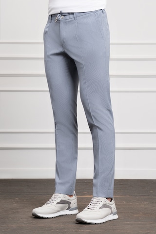 Morven Erkek Mavi Poliviskon Trend İpli Jogger Slim Fit Dar Kesim Spor Pantolon 24ms003044300 Mavi