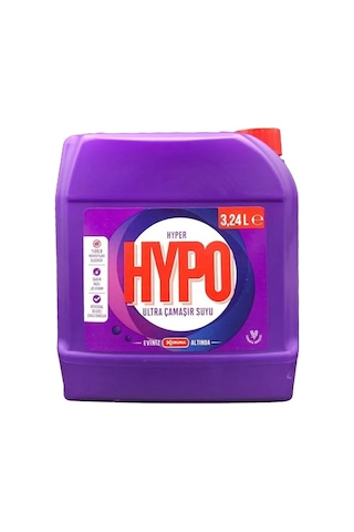 Hypo Çamaşır Suyu 3,24 Lt Lavanta X 2 Adet 2'li Set