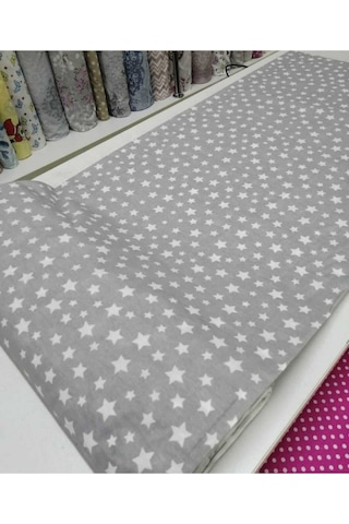 Lionas Metrelik Kumaş, Nevresimlik Kumaş 100x240cm Gri