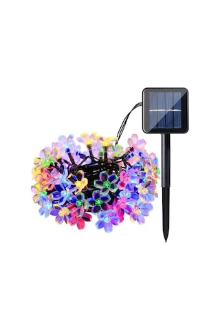 Solar 5m 50 Led Papatya Rgb 8 Fonksiyonlu
