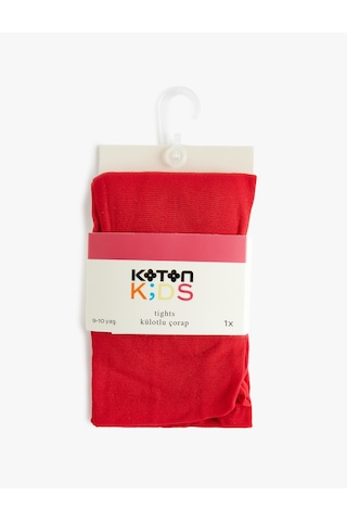 Koton Basic Külotlu Çorap Kırmızı 6wkg80138aa Kırmızı