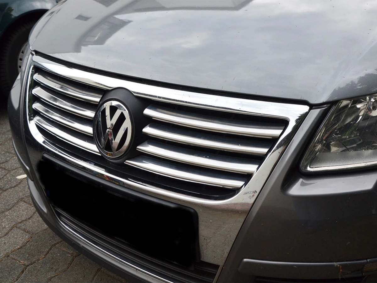 Ueskrom Vw Passat B6 Krom Ön Panjur 8 Parça 2005-2011 Arası P.çelik