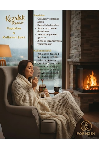 Formzen Kozalak Pekmezi 800 G Servi Kozalağı & Dut Pekmezi Karışımlı