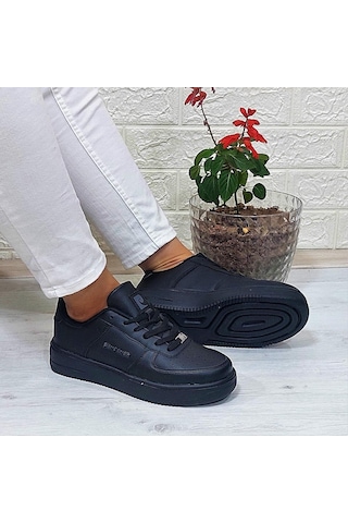 Pierre Cardin 31370-31371 Siyah Fuspetli Hafif Spor Ayakkabı 001