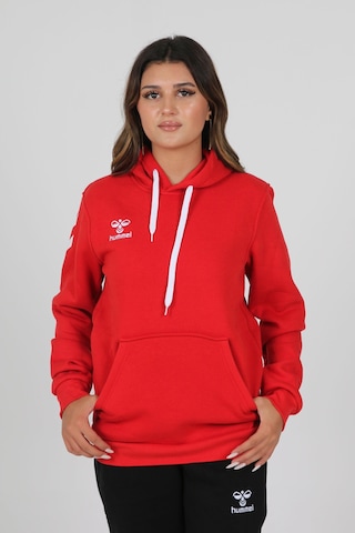 Hummel Armin Pamuklu Hoodie Kırmızı