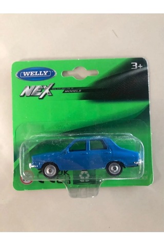 Volvo Xc 90 Renault 12 1/64 Ölçek Lisanslı Diecast Metal Model Araba Oyuncak Araba Set Mavi