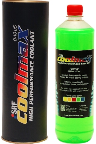 Srf Coolmax Bilgisayar Soğutma Sıvısı 1000ML Asit Yeşil