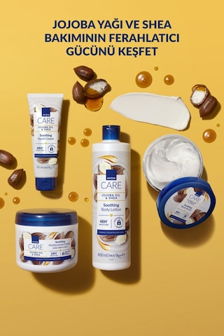 Care Jojoba Yağı Ve Shea İçeren El Kremi 75ml Üçlü Paket