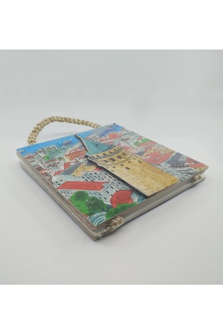 Giftsturkiye Kabartma Poster Tablo 3lü Ahşap İstanbul