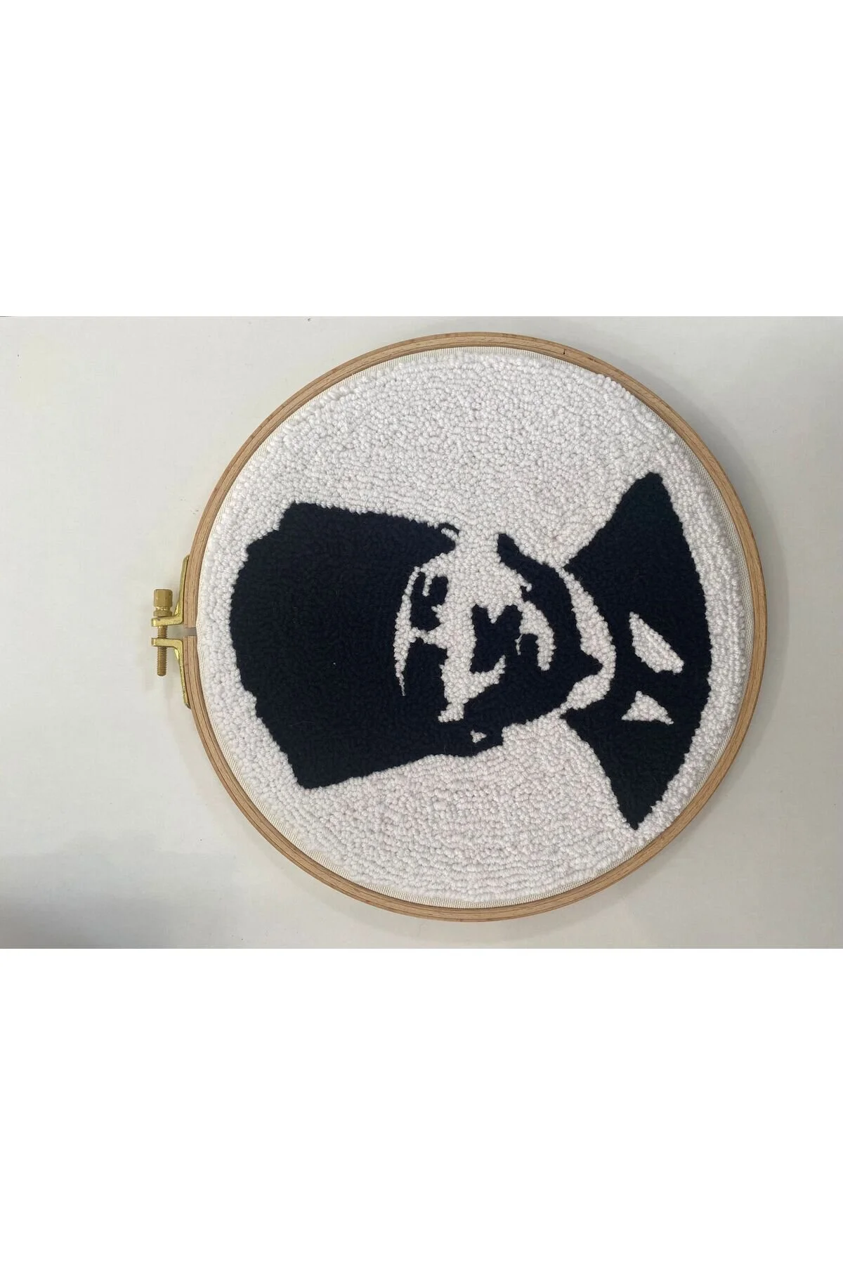 Mustafa Kemal Atatürk Portresi / Punch Duvar Panosu /el İşi Punch İşleme 23x23 1 Adet