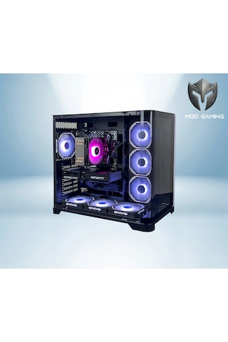 Mod Gaming Hexon MG-H18B R5-7500F 32 GB 1 TB SSD RTX5060 Free Dos Masaüstü Oyuncu Bilgisayarı