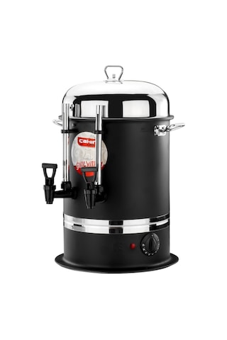 Çakır 40 Bardak 4 L Çay Makinesi Siyah
