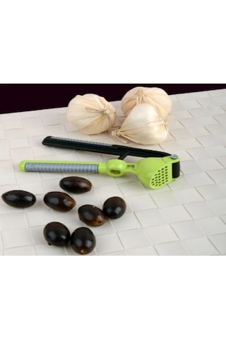 Metal Sarımsak Ezici Çekirdek Çıkartıcı Çok Renkli