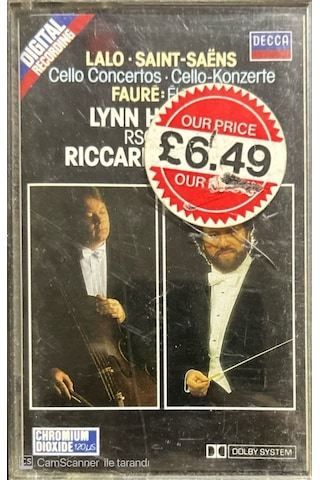 Plak Değildir Kaset Tir Lalo Saint-saens Classic Kaset