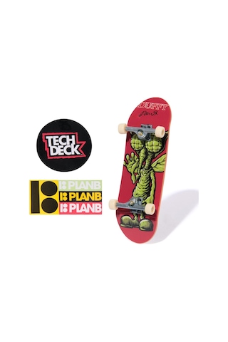 Tech Deck Plan B Skateboards Yeşil Canavar Puffy Grafik Parmak Kaykay
