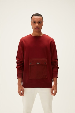 Bad Bear Kangaroo Coodie Erkek Sweatshirt-25257 Bordo