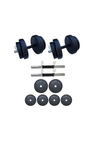 Moccastyle Dambıl Ağırlık Vücut Geliştirme Seti 20 KG