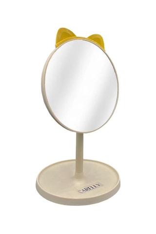 Carelly Cr-0879 Ayaklı Masa Aynası + Tarak-krem