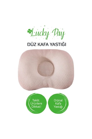 Bebek Düz Kafa Yastığı Bej