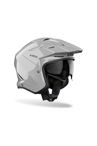 Airoh Kombakt Color Concrete Grey Gloss Kask Gri