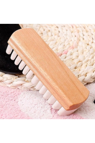 Süet Temizleme Fırçası Kauçuk Fırçalar Süet Ayakkabı Temizleme Seti Süet Fırçası Nubuk Temizleyici Ayakkabı Temizleme Fırçası Bot Fırçası Temizleyici Ayakkabı 4.2 2.7 12.5cmkahverengi