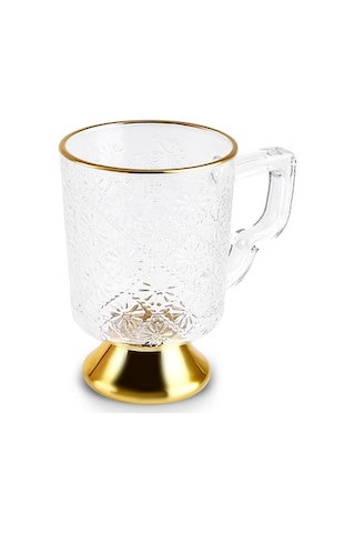 Karaca Milas Kareli Mug 300 Ml Gold