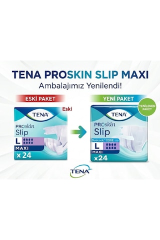 Tena 8 Damla Belbantlı Hasta Bezi Büyük Boy L 72 Adet