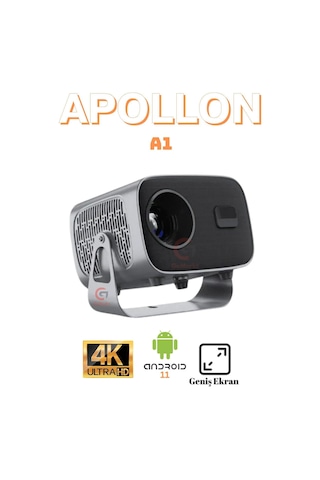 2k/4k/1080p Android 11 Destekli Wifi & Bluetooth Taşınabilir Ev Sineması Projeksiyon Cihazı-133450