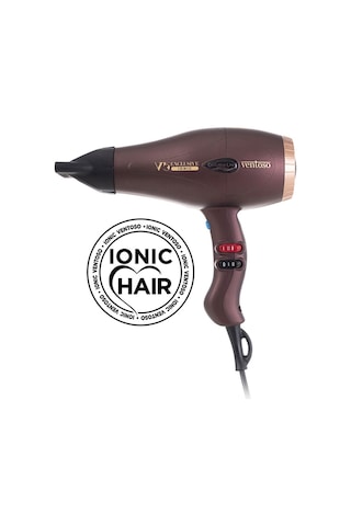 Ventoso V5 Exclusive Ionic Profesyonel Fön Makinesi Kahverengi
